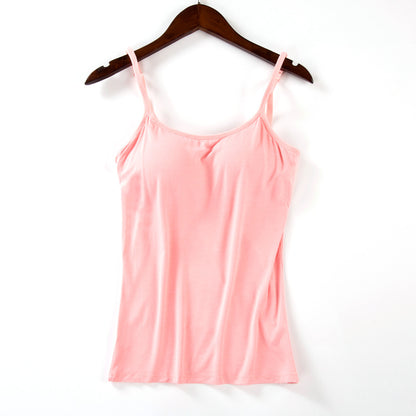 A Tank Top with Cups in high quality breathable fabric The Comfort Theory