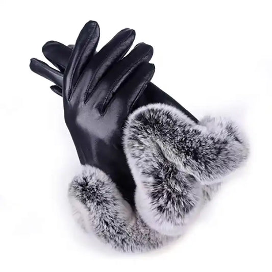 Phone Touch Screen Gloves Black Leather Gloves The Comfort Theory
