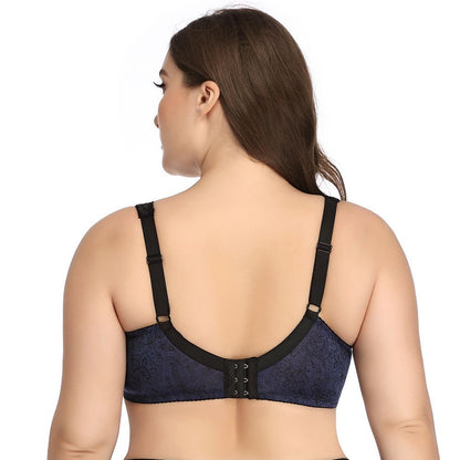 TCT High Support Bra in plus Sizes In Red The Comfort Theory