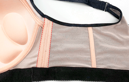 TCT High Support Bra in plus sizes in Dual Tone The Comfort Theory