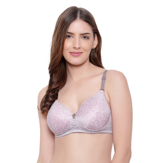 Camel Print Full Support Bra for Seamless Curves The Comfort Theory