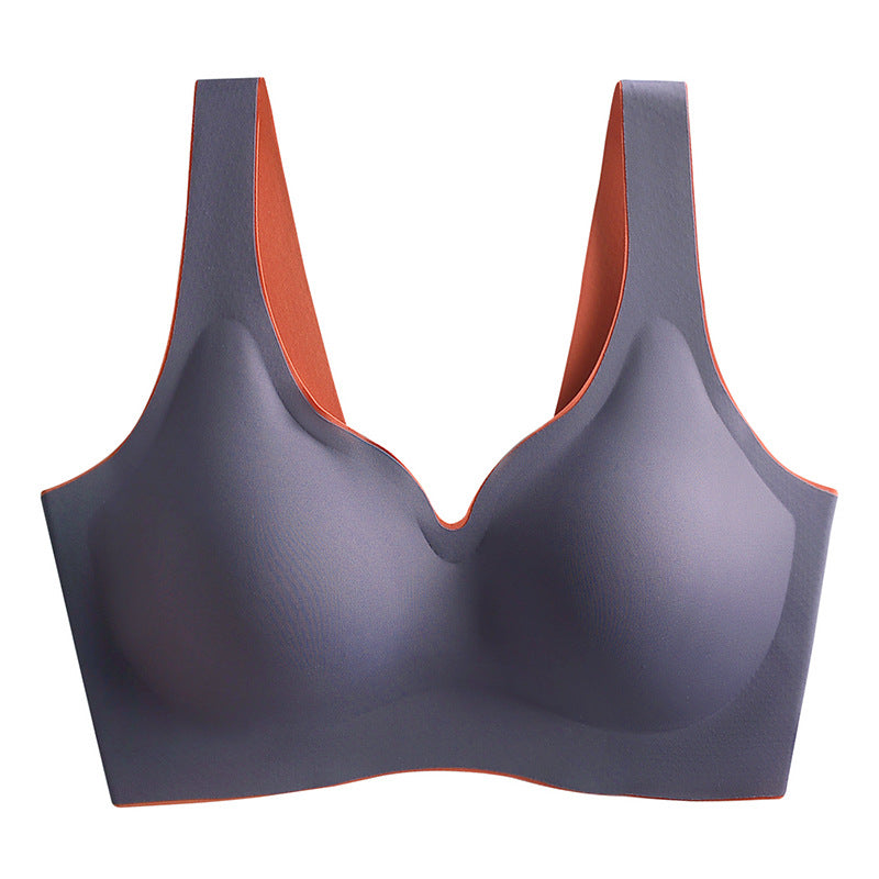 Dual tone Silky Bralette for full support and light broad straps new The Comfort Theory