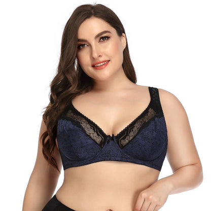 TCT High Support Bra in plus Sizes In Red The Comfort Theory