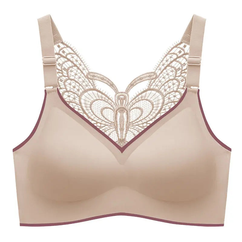 Net Butterfly Back Stretchable Multi-purpose heart neckline Sports Bra – The  Comfort Theory