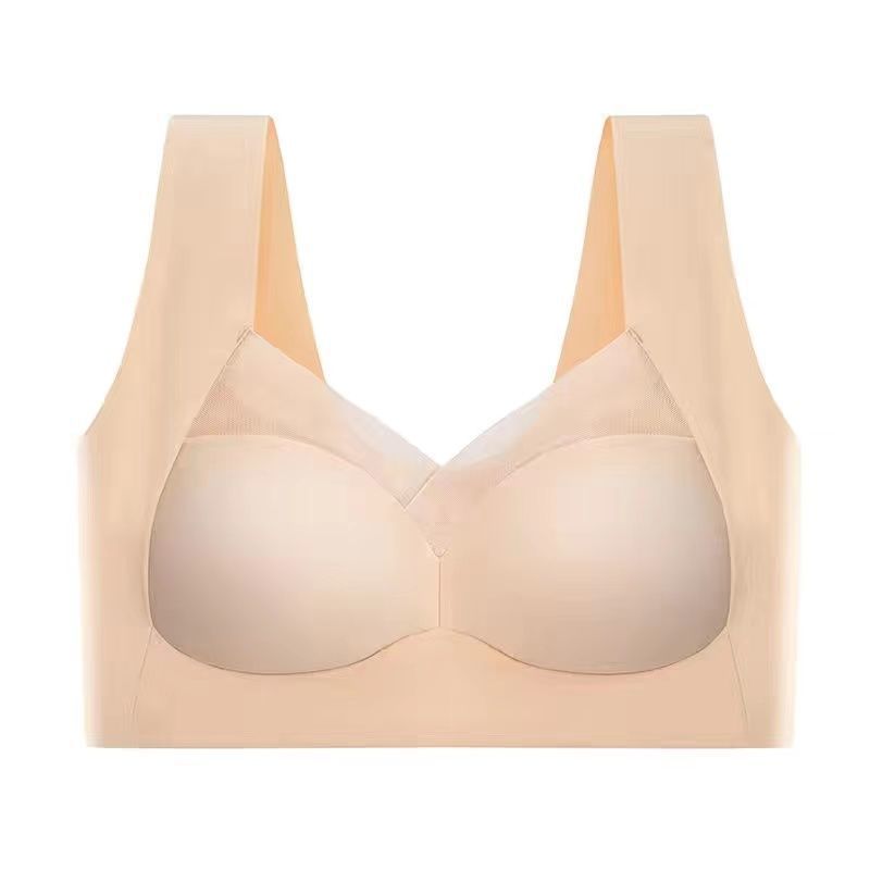 Y-An Overall Bra Solution in broad straps in Beige The Comfort Theory
